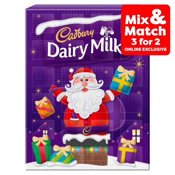 Cadbury Dairy Milk Advent Calendar 90g