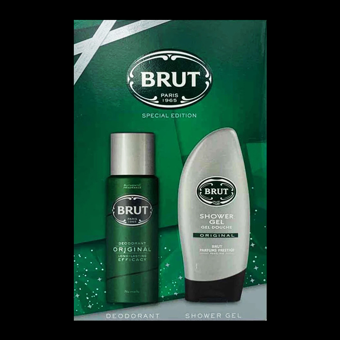 Brut Deodorant and Shower Gel Gift Set