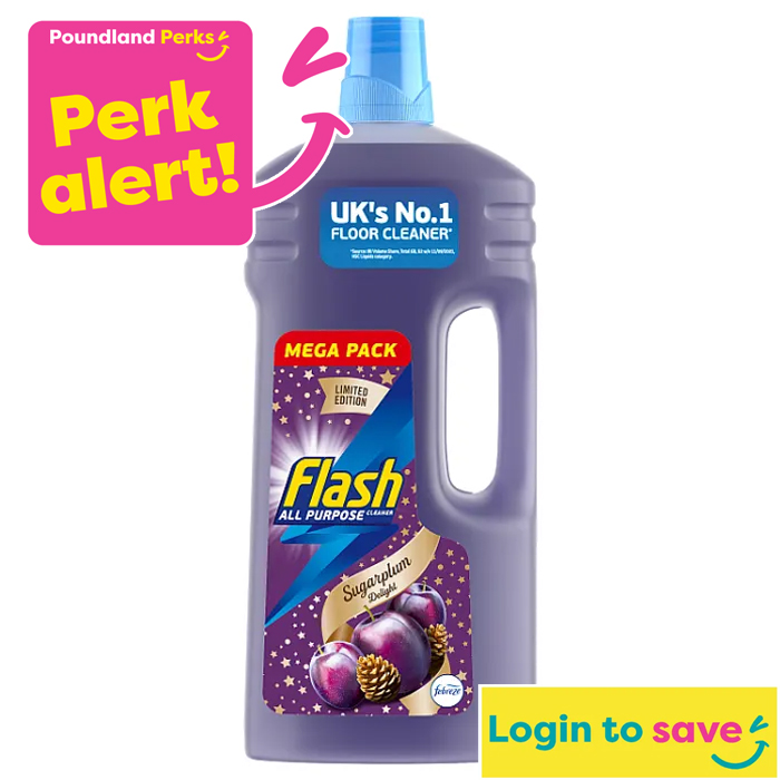 Flash Multi Purpose Liquid Cleaner Sugarplum Delight, 1.5L