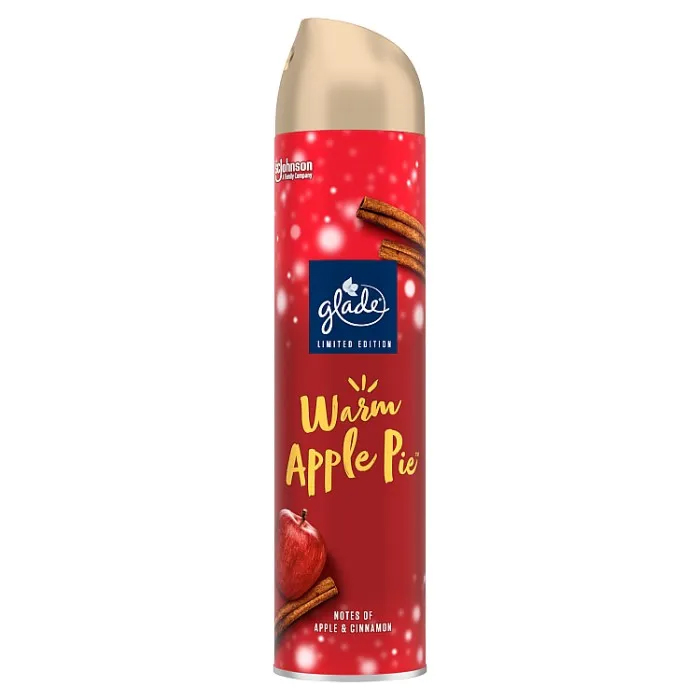 Glade Warm Apple Pie Aerosol Air Freshener, 300ml