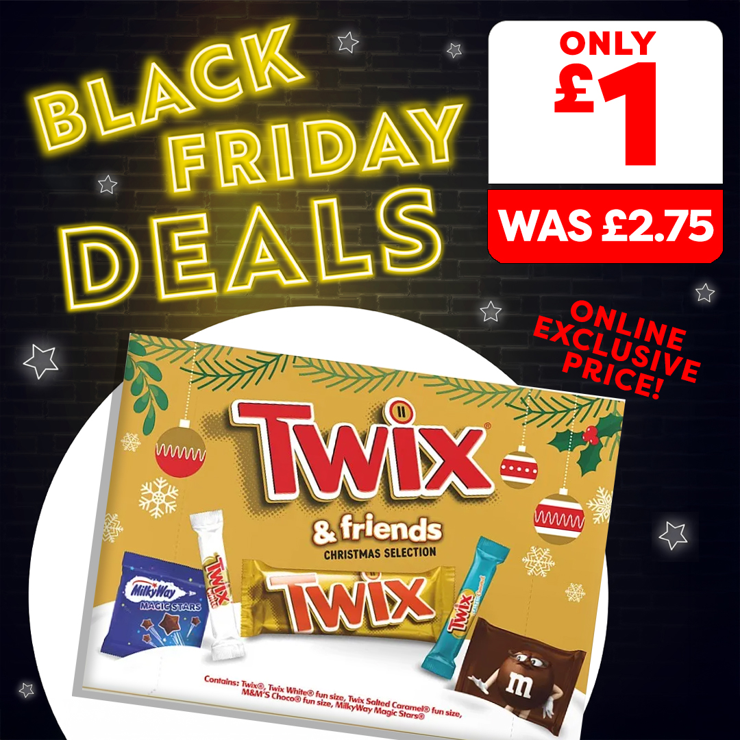  Twix & Friends Christmas Selection Box, 140g