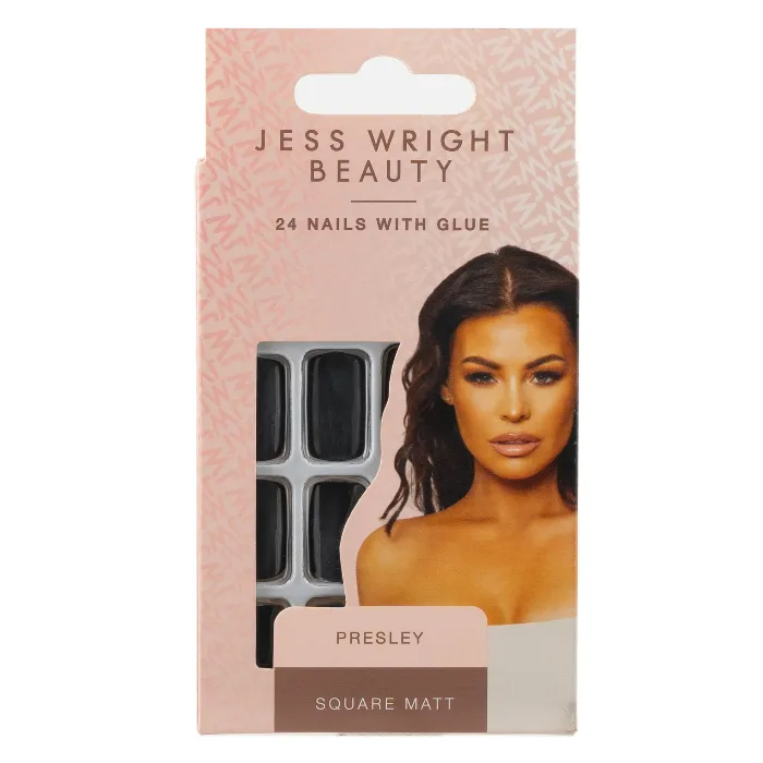 Jess Wright Beauty Square Nails - Presley (Pack of 24)