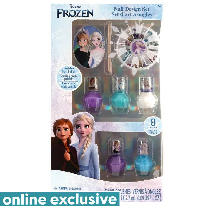 Disney Frozen Nail Design Set (Pack of 8)