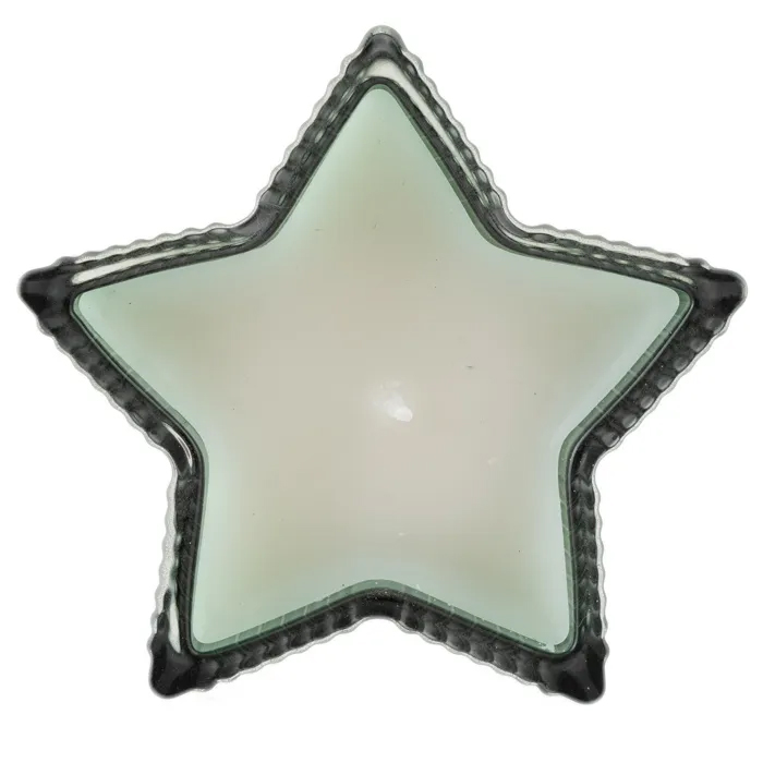  Christmas Scented Candle Star Shape - Green