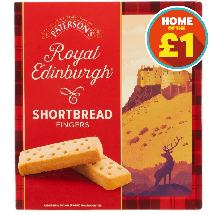 Royal Edinburgh Shortbread Fingers, 300g