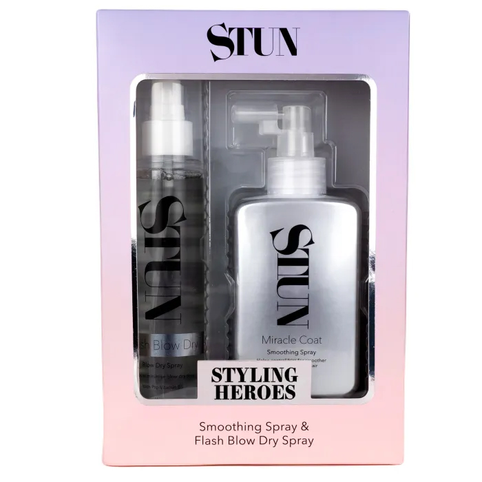 Stun Styling Heroes Smooth Hair Gift Set (Pack of 2)