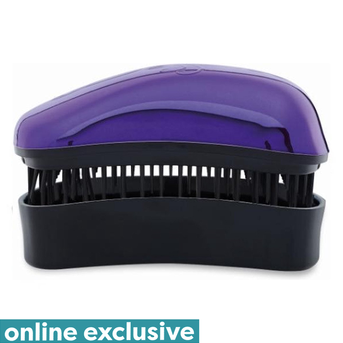 Dessata Purple Mini Size Detangling Hair Brush