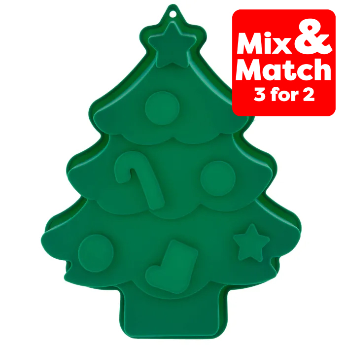 Christmas Silicone Baking Mould - Christmas Tree