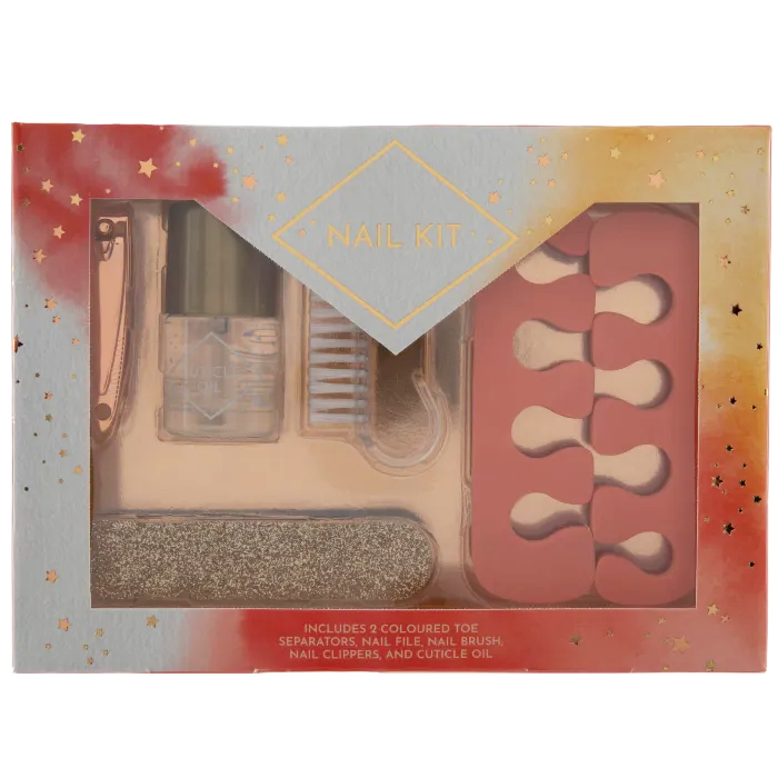 Christmas Nail Kit, 6 Piece Set