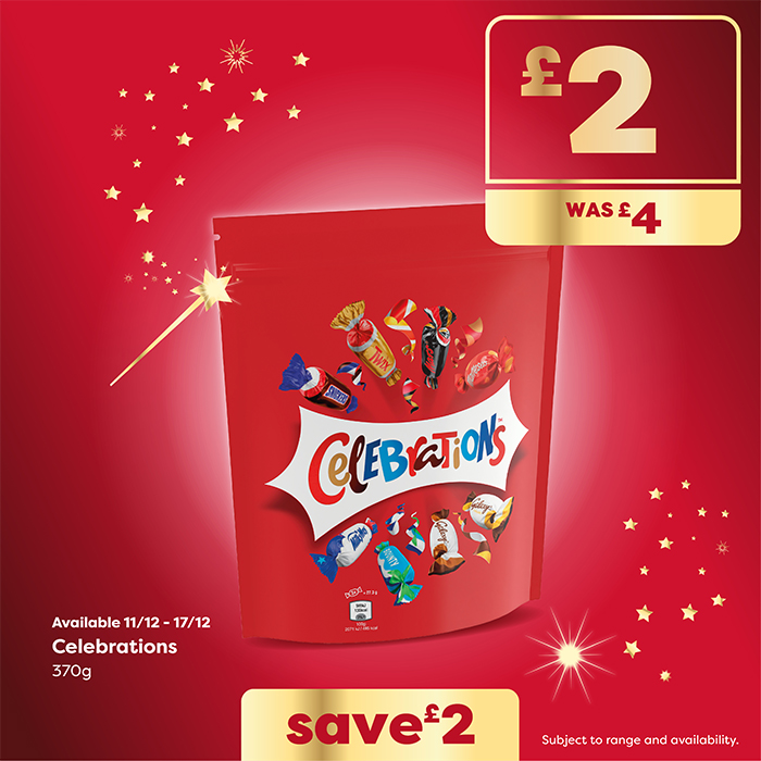 Celebrations Pouch, 325g