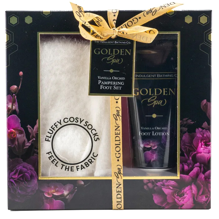 Golden Spa Vanilla Orchid Pampering Foot Set