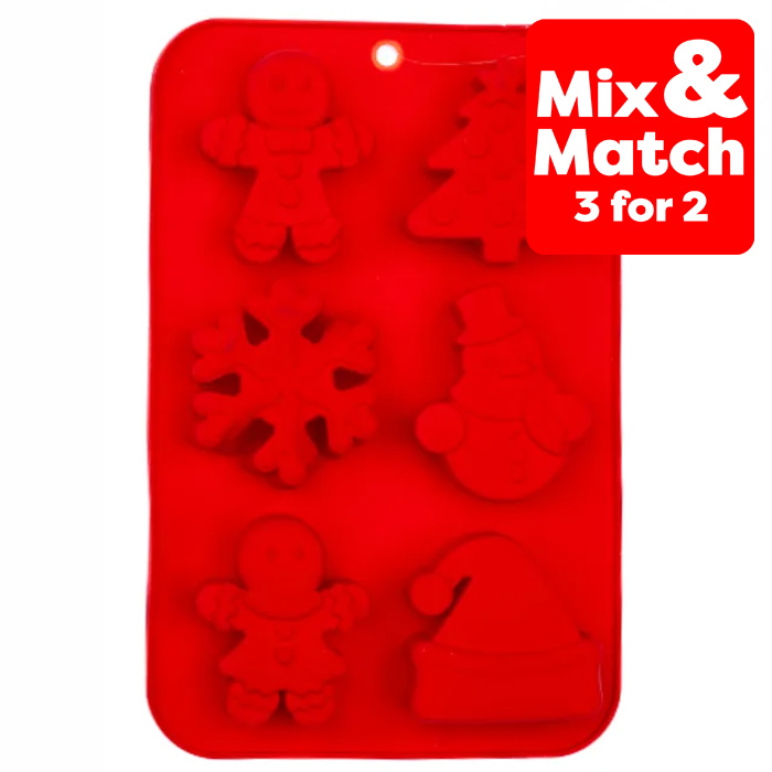 Christmas Silicone Muffin Tray