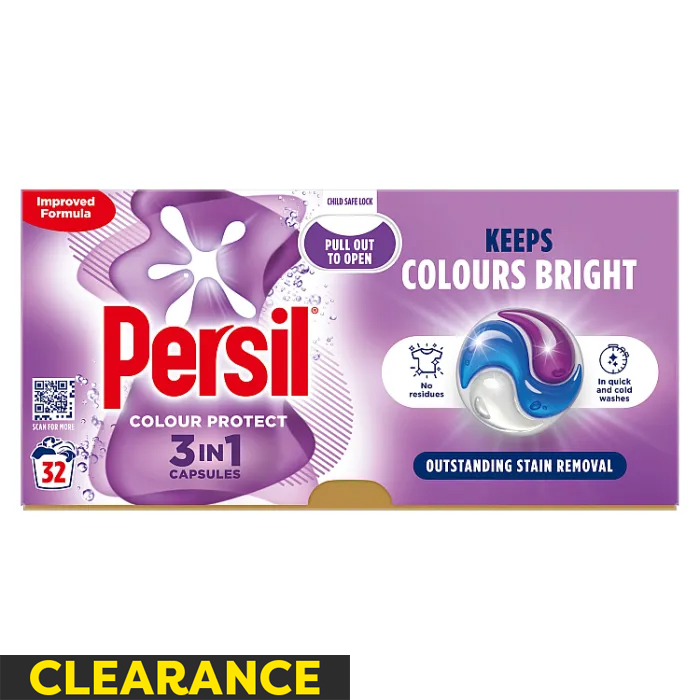 Persil 3 in 1 Washing Capsules Colour Protect, 32 washes