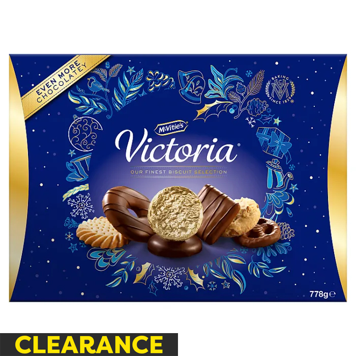 McVitie's Victoria Chocolate Biscuits Christmas Selection, 778g