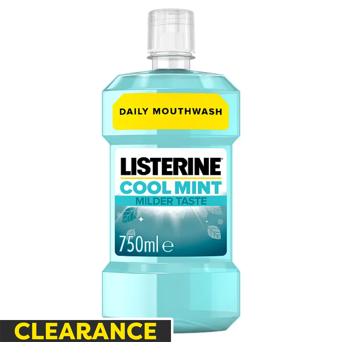 Listerine Cool Mint Milder Taste, 750ml