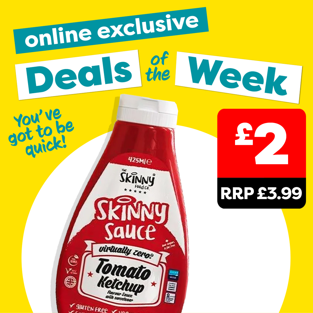 The Skinny Food Co Virtually Zero Tomato Ketchup, 425ml