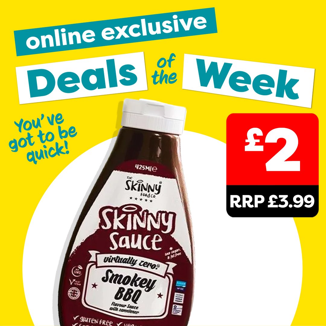 The Skinny Food Co Virtually Zero Smokey Barbeque Sauce, 425ml