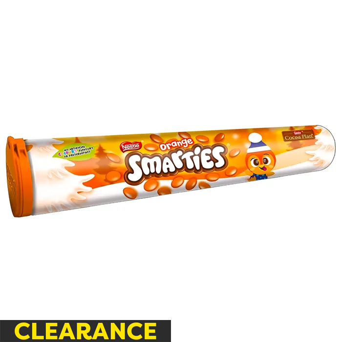 Smarties Orange Giant Tube, 120g