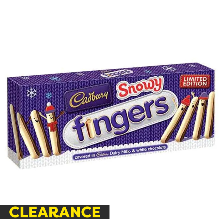 Cadbury Snowy Fingers Box, 115g