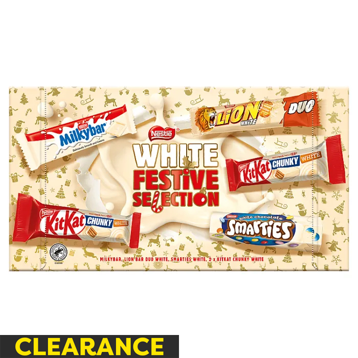 Nestle Christmas White Chocolate Selection Box, 199g