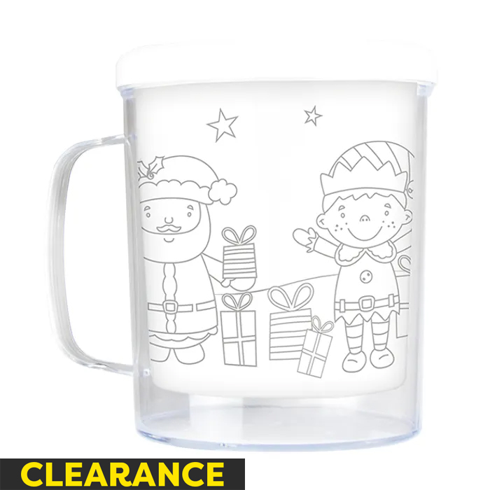 Christmas Craft Colour Your Own Mug