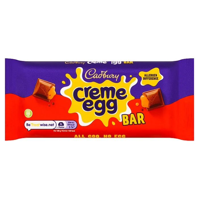 Cadbury Creme Egg Bar, 123g