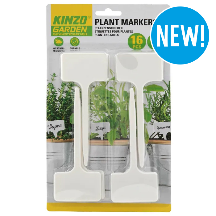 Kinzo Garden Plant Markers (Pack of 16)