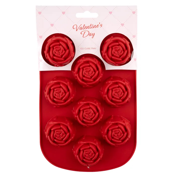 Valentine's Day Silicone Rose Ice Mould