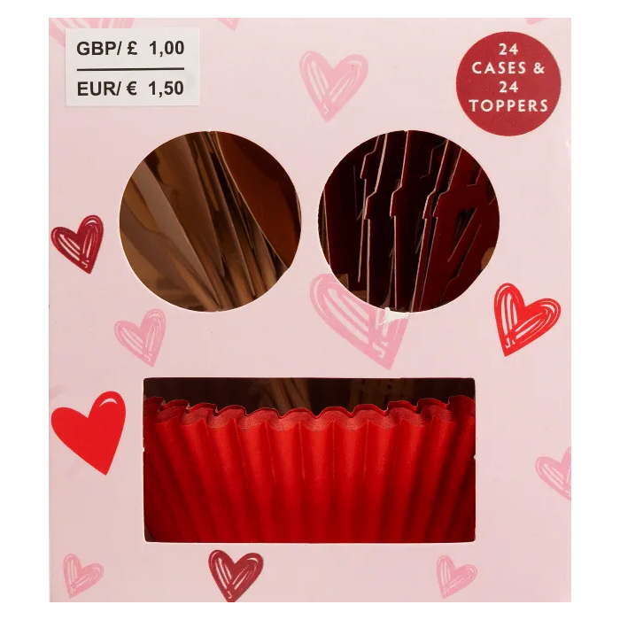 Valentine's Day Cupcake Set