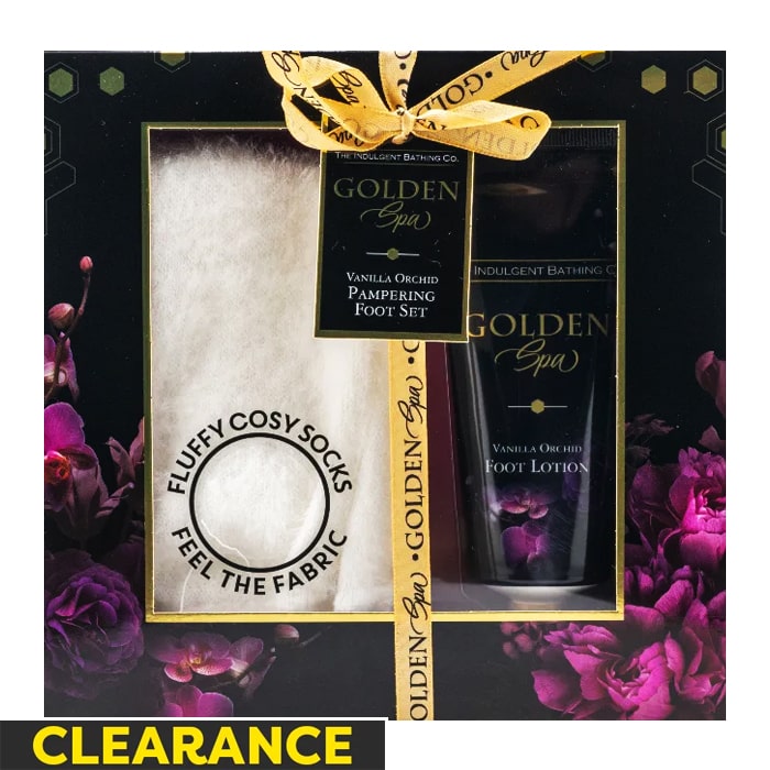 Golden Spa Vanilla Orchid Pampering Foot Set