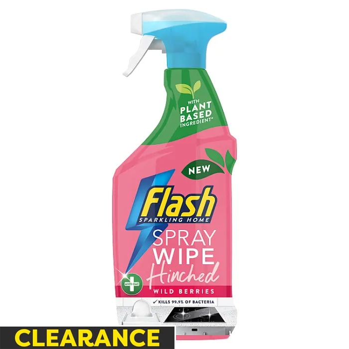 Flash Wild Berries Antibacterial Cleaner, 800ml