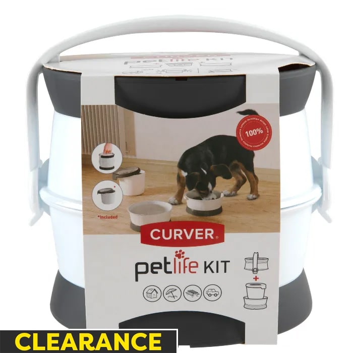 Pet Life Travel Kit Pet Food Container (Pack of 2)