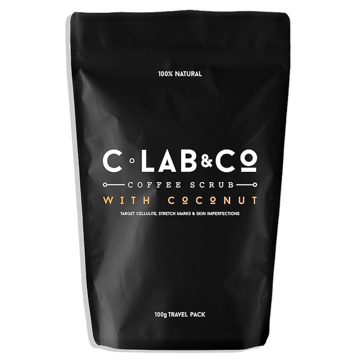 C Lab & Co Coffee Body Scrub with Coconut, 100g