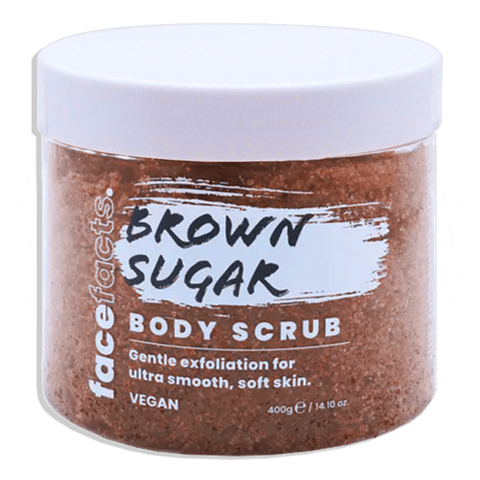 FaceFacts Brown Sugar Body Scrub, 400g