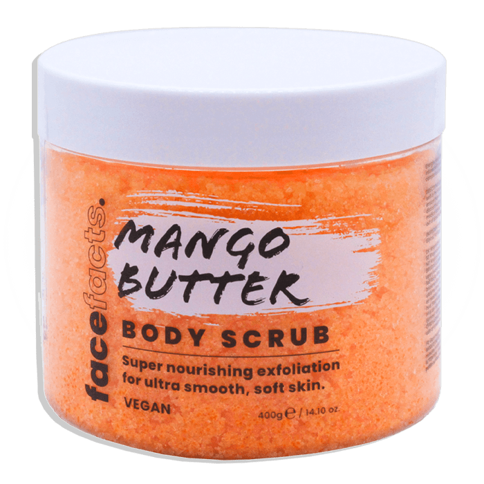 FaceFacts Mango Butter Body Scrub, 400g