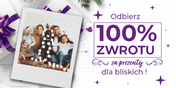 Odbierz 100% zwrotu