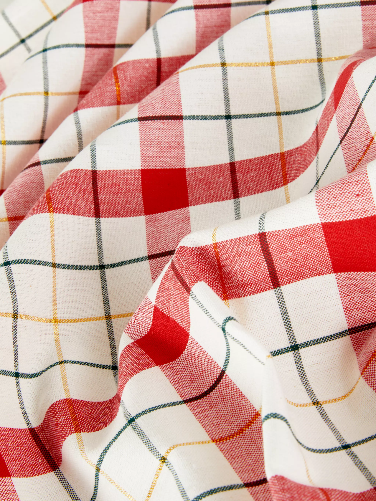 Red Tartan Tablecloth