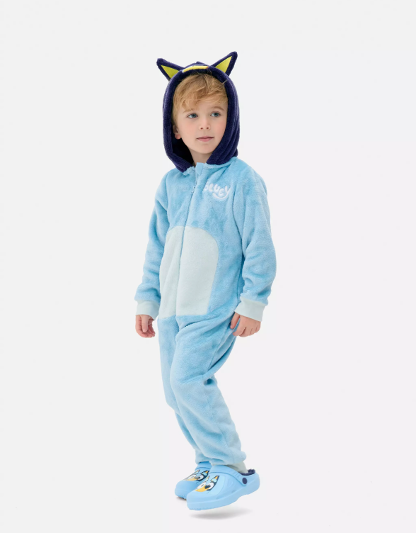 Child wearing’ Bluey Onesie