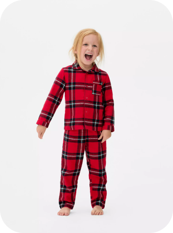 Kids' Checked Family Pyjamas