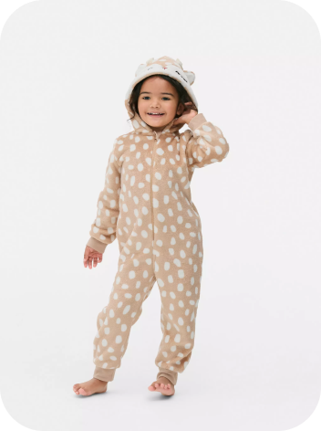 Kids’ Christmas Reindeer Onesie