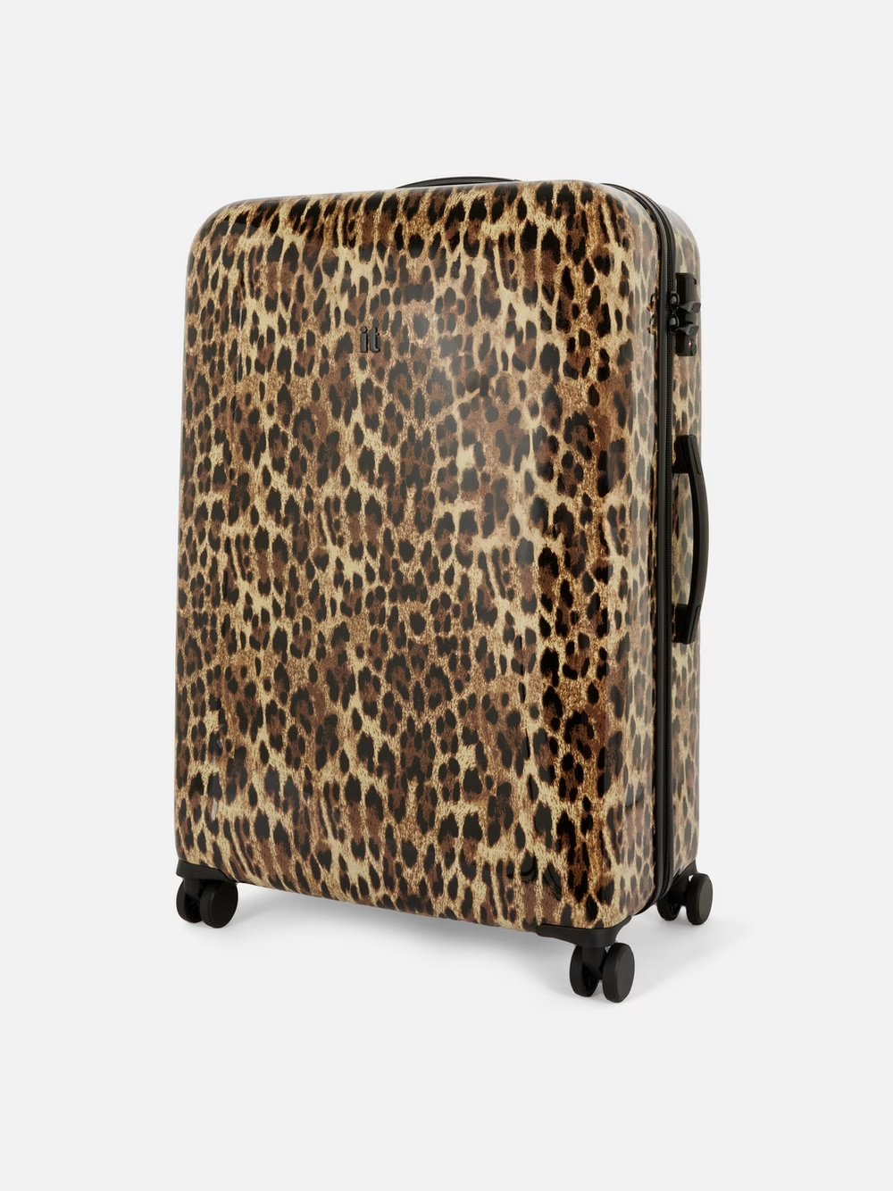 it Luggage Leopard Hard Shell Suitcase