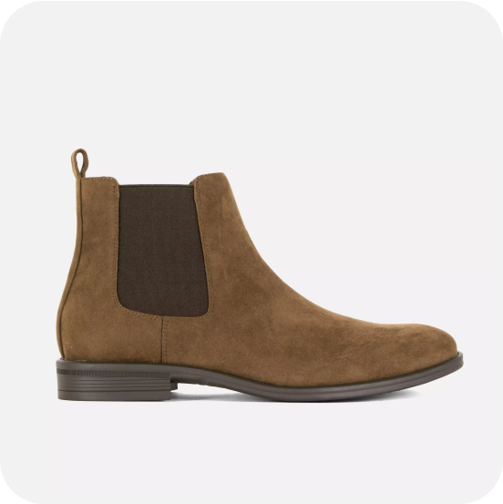 Chestnut suede boot 