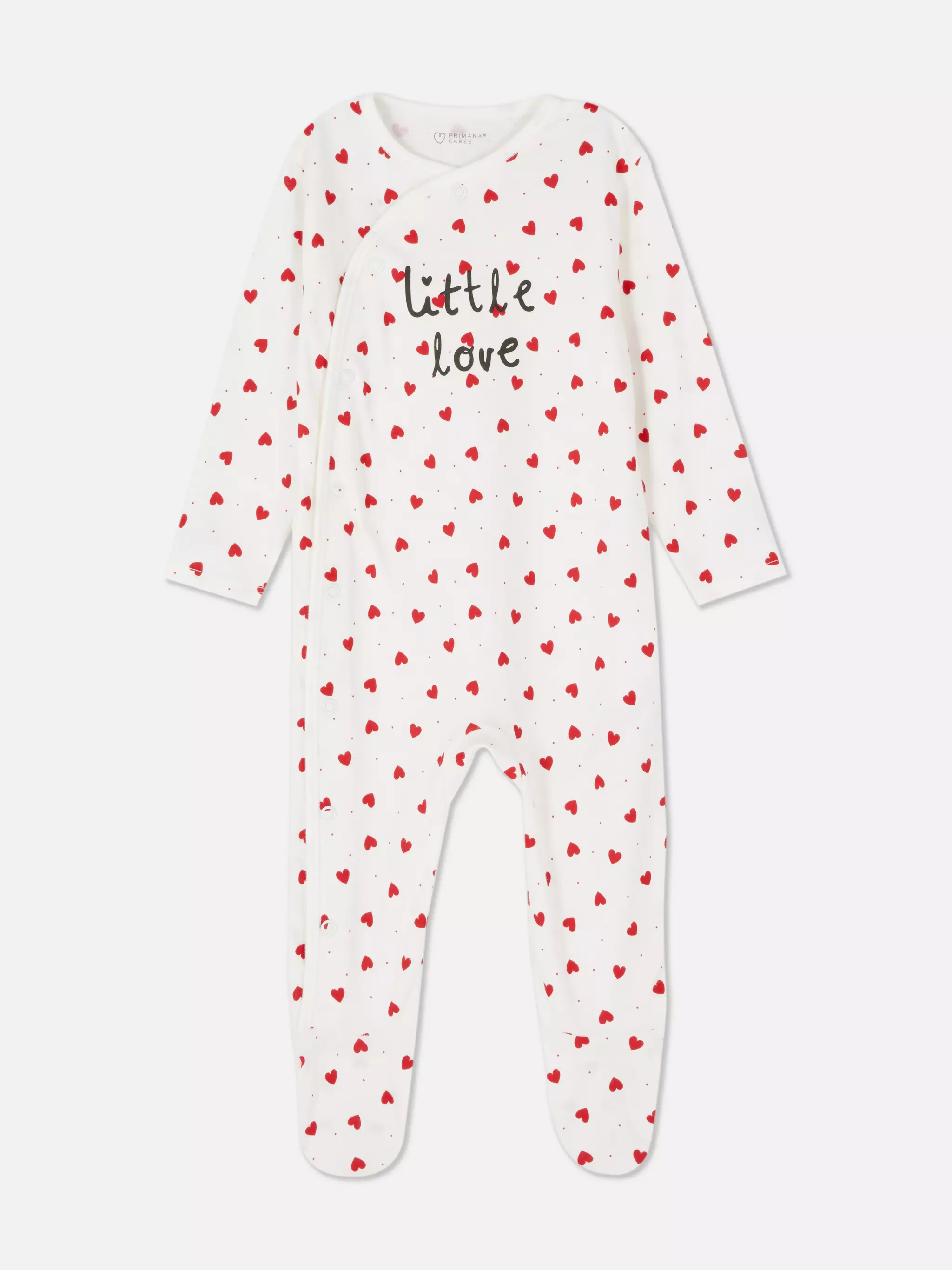 Heart Wrap Front Sleepsuit