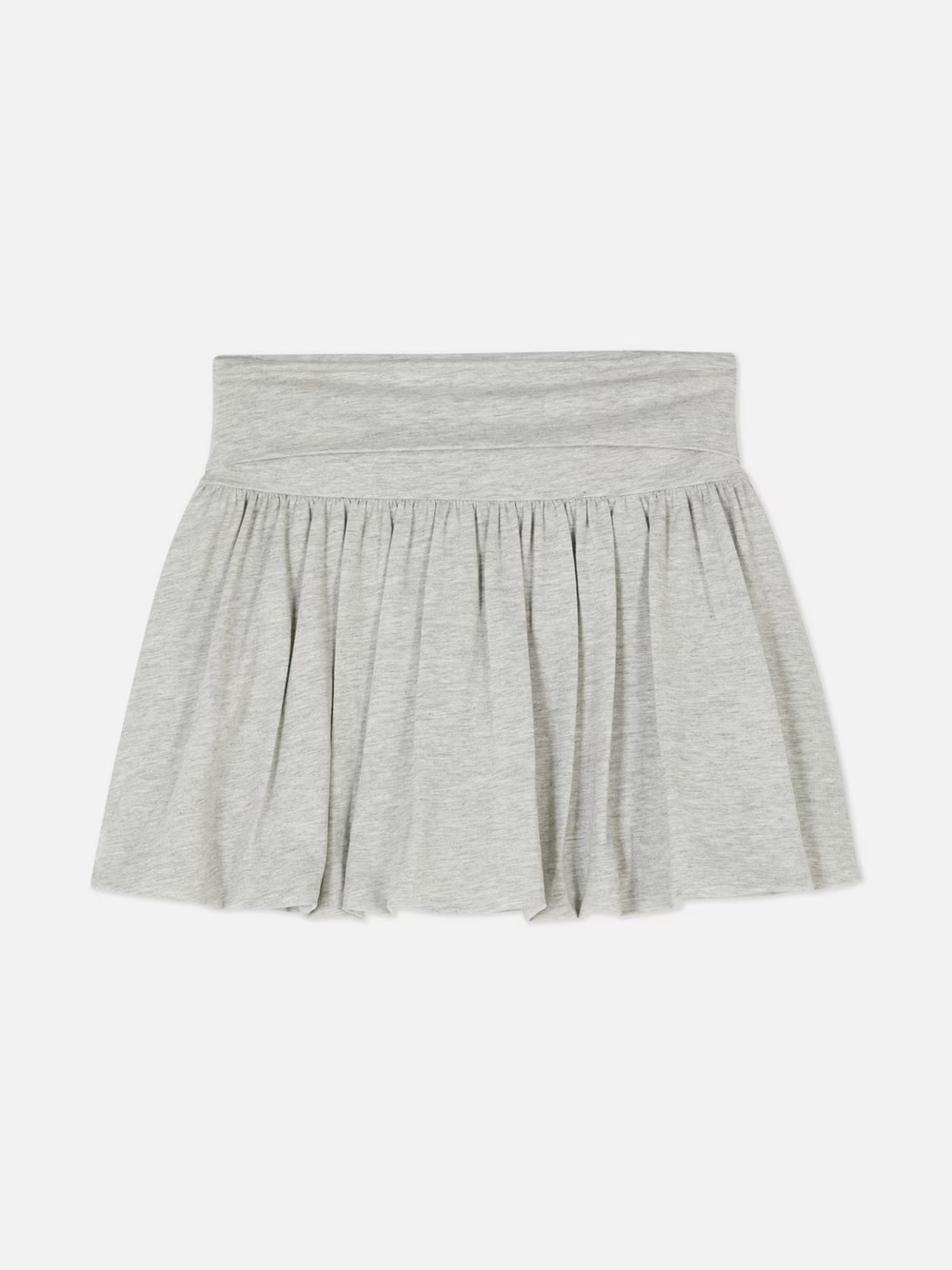 Bubble Hem Mini Skirt