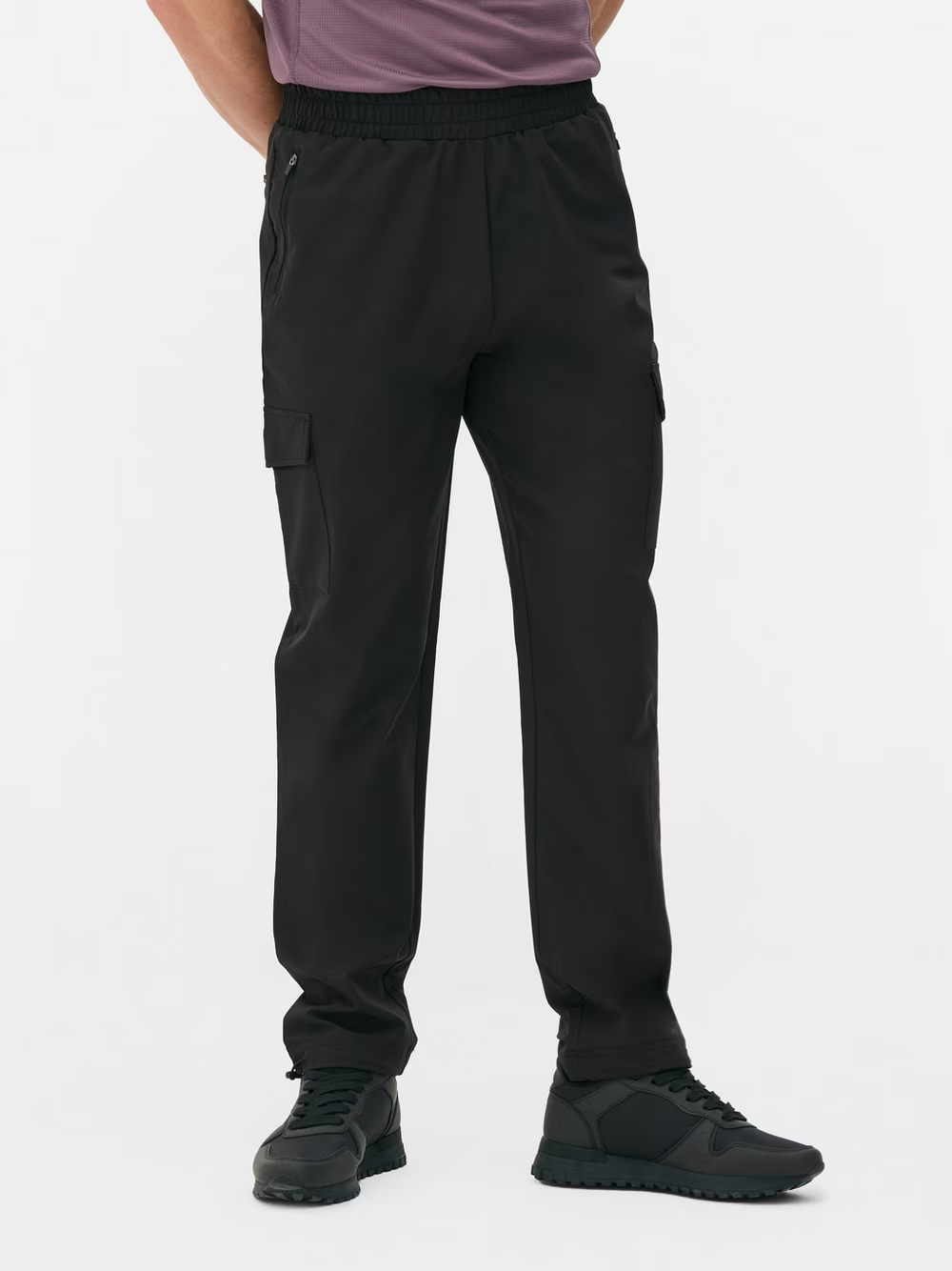 Woven Cargo Joggers