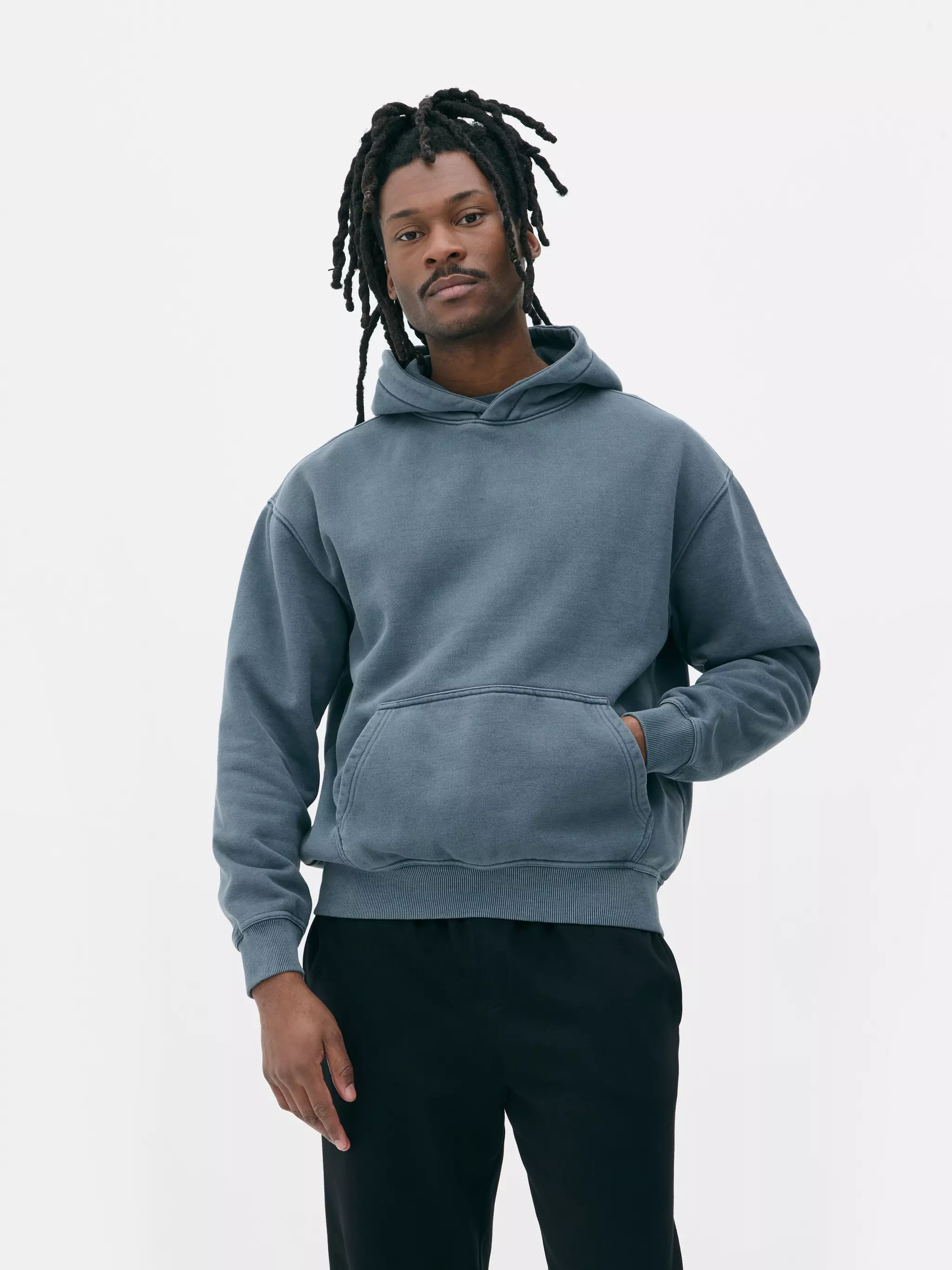 Washed Pullover Hoodie