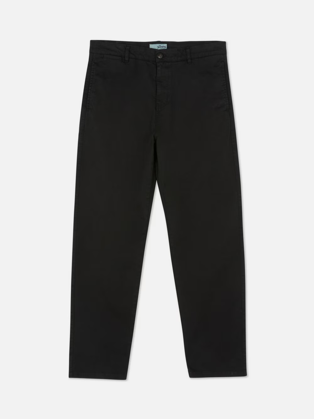 The Stronghold Straight Chinos Black