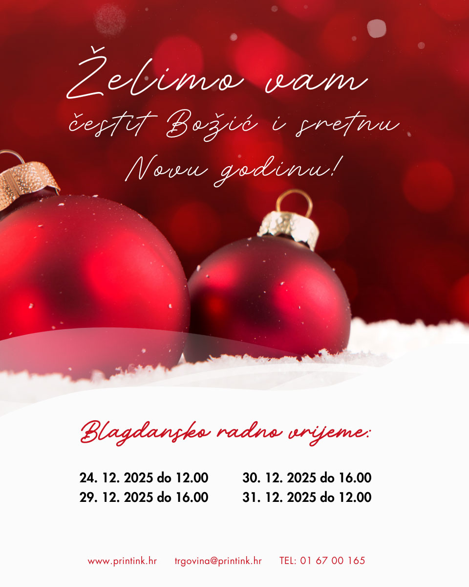 Čestit Božić i sretnu Novu godinu 2024.