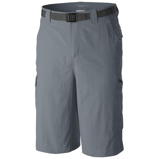 Image of Columbia Silver Ridge Cargo Short Mens, Grey Ash