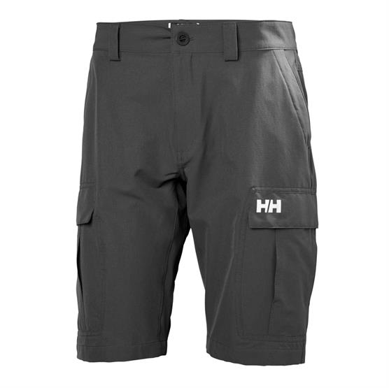 Image of Helly Hansen Mens QD Cargo Shorts 11", Ebony